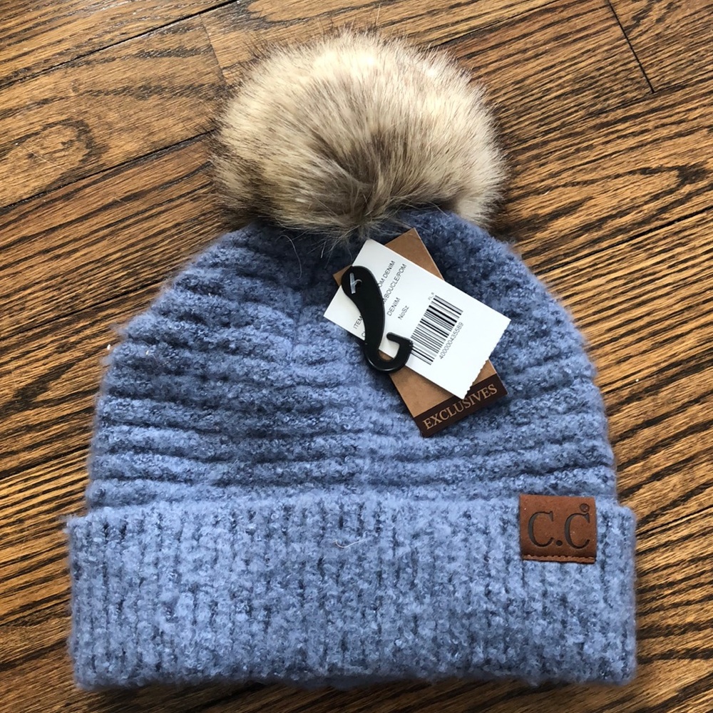C.C. Pom Pom Beanie